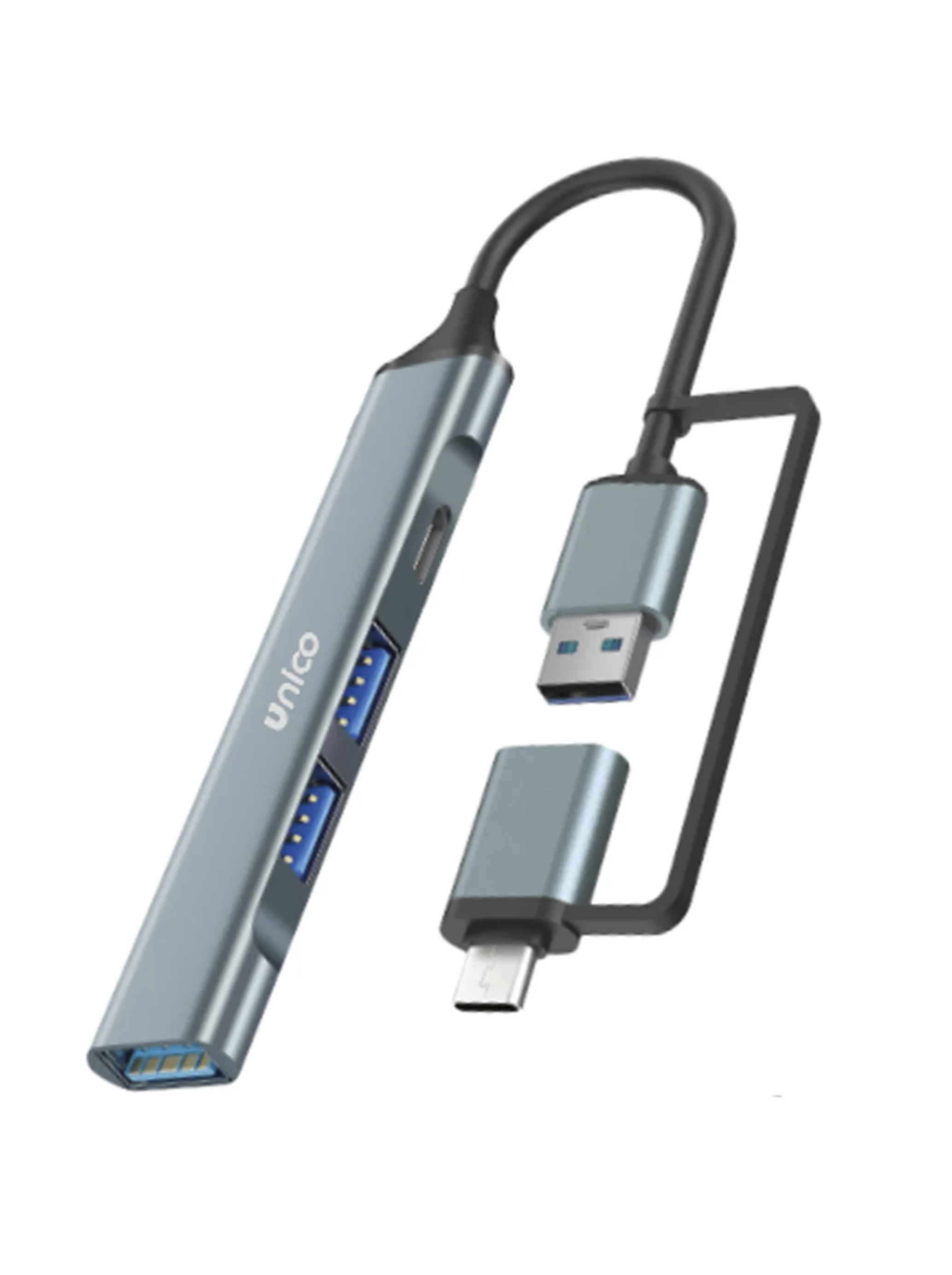 Adattatore da USB a 4 USB - Unico AD 5072