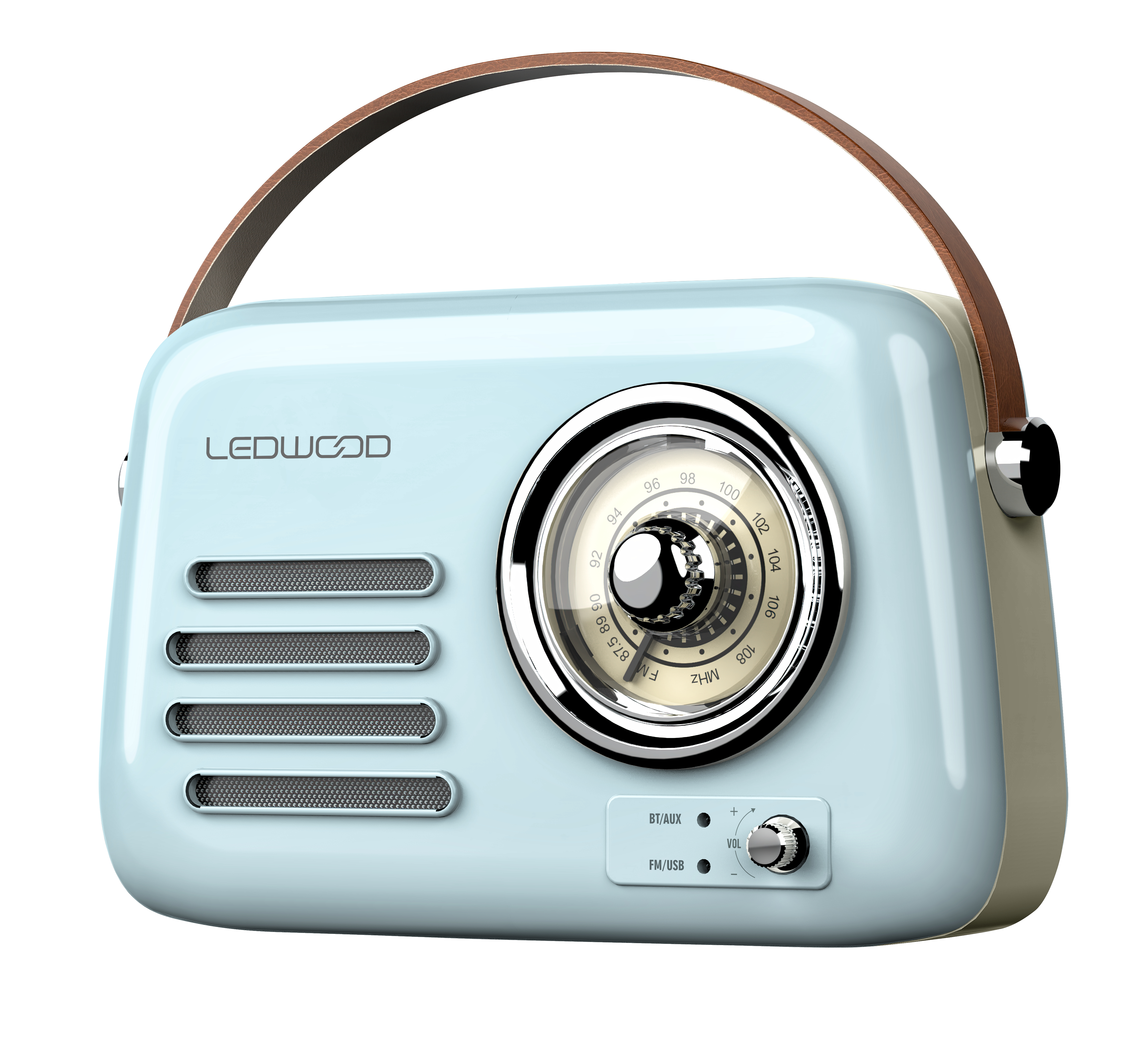 Diffusore bluetooth retro - Ledwood ALMA B