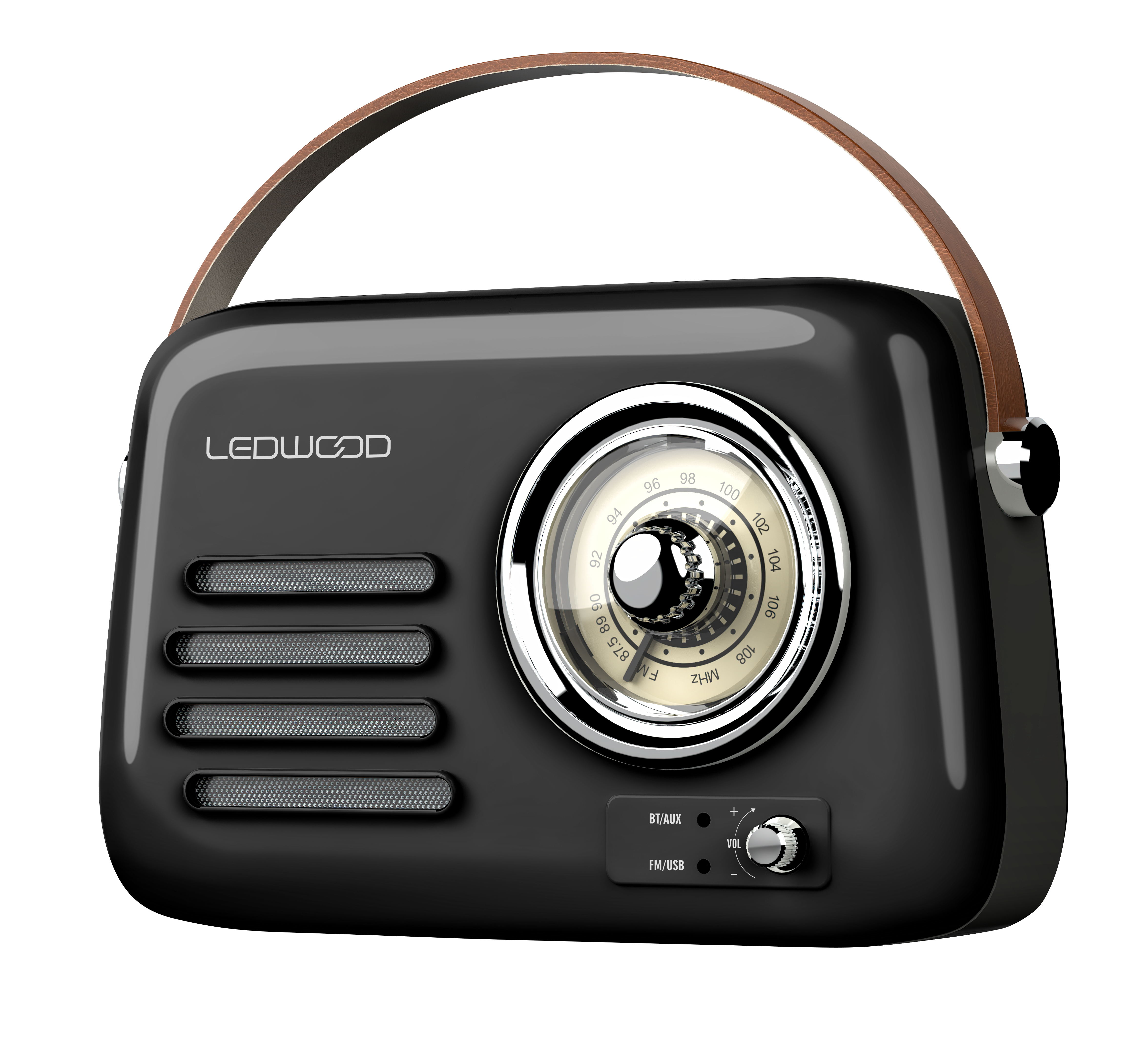 Diffusore bluetooth retro - Ledwood ALMA N