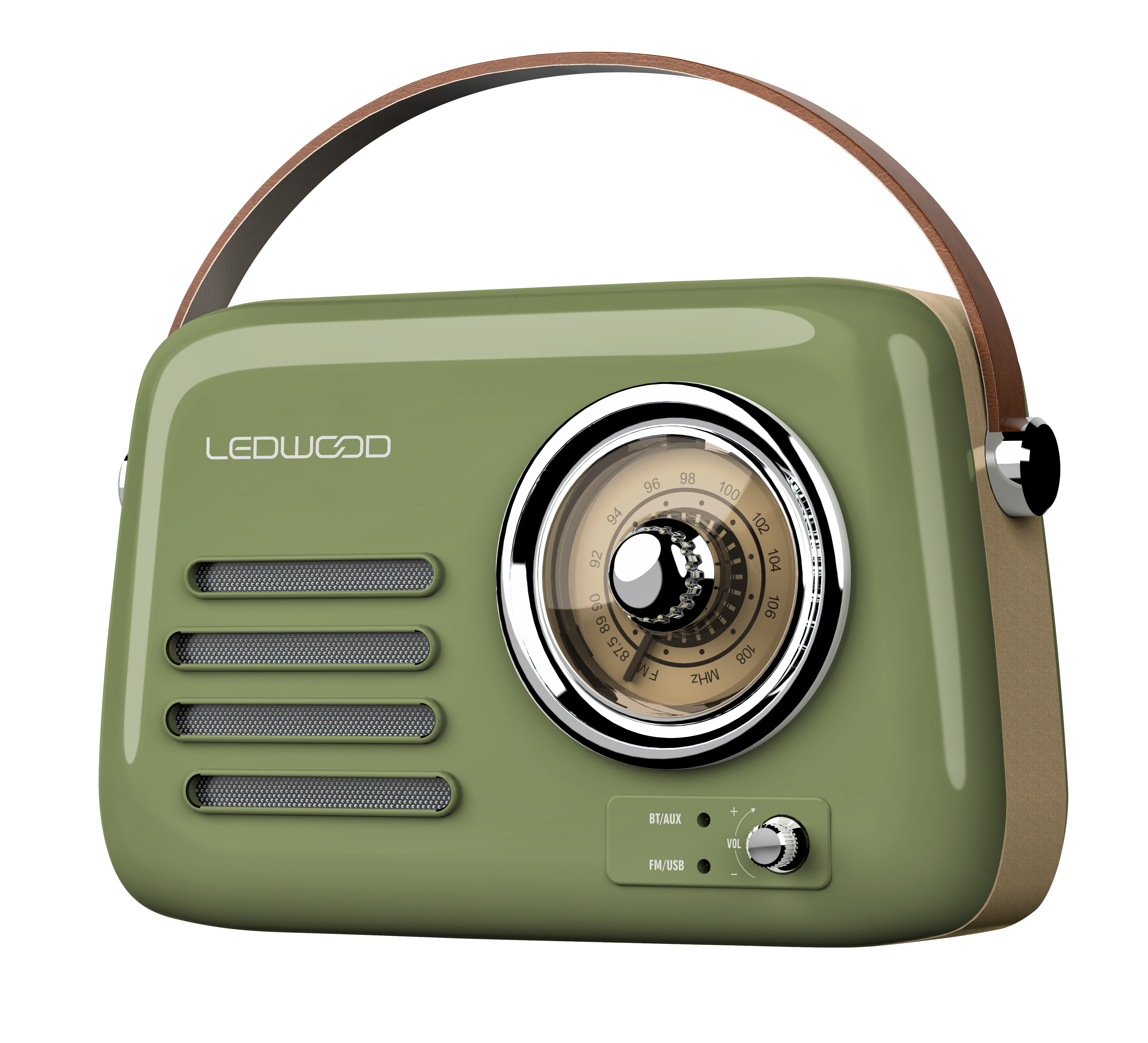 Diffusore bluetooth retro - Ledwood ALMA V