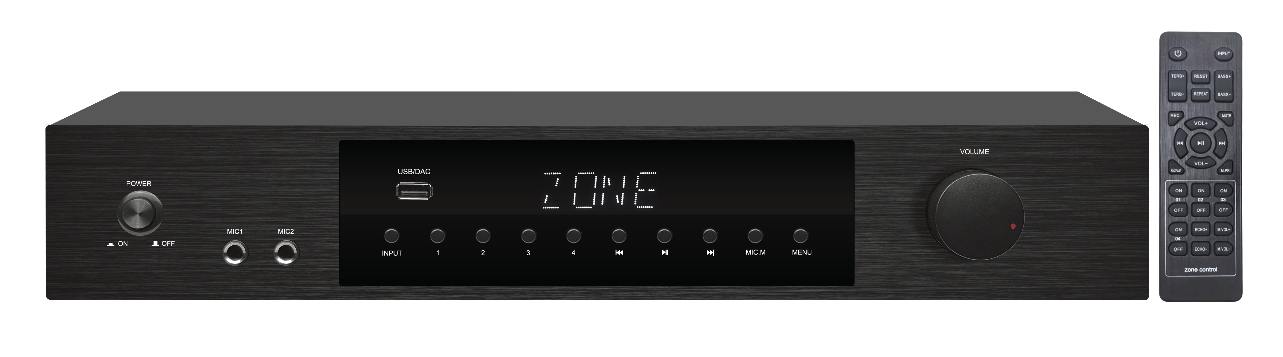 Amplificatore stereo 4 zone - Glemm AM S850