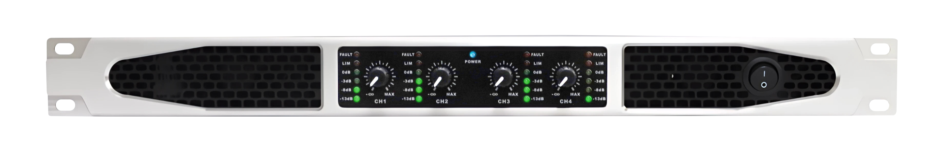 Amplificatore digitale 4x400W - Glemm AMP D4400