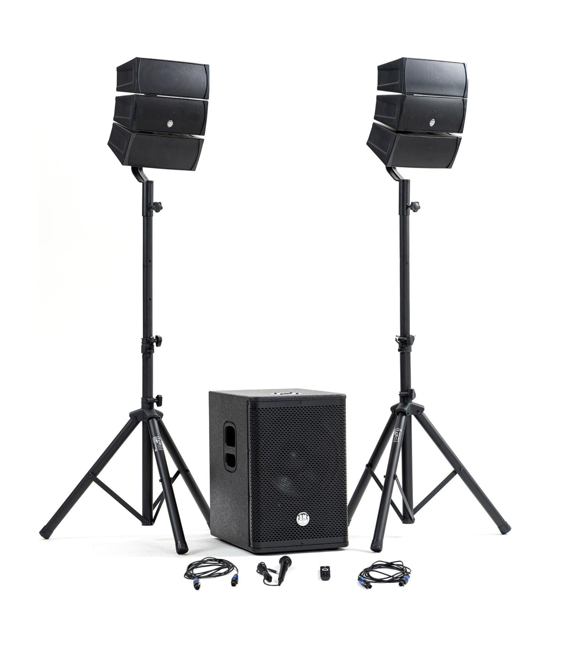 Sistema trifonico 1000W - BM Sonic BMS 12ARRAY-BT