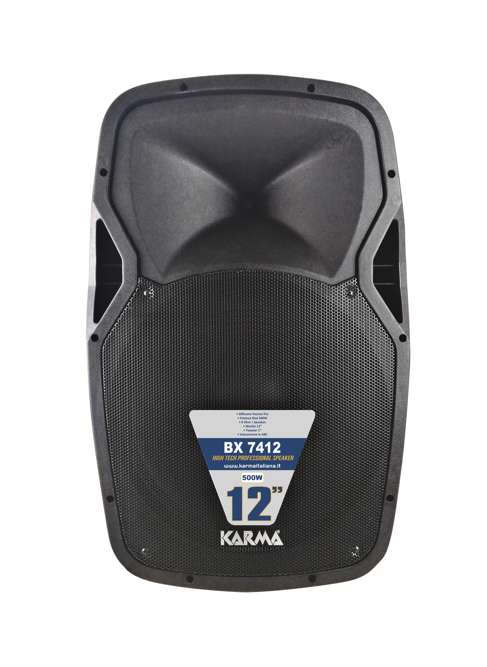 Box passivo in ABS 500W - Karma BX 7412