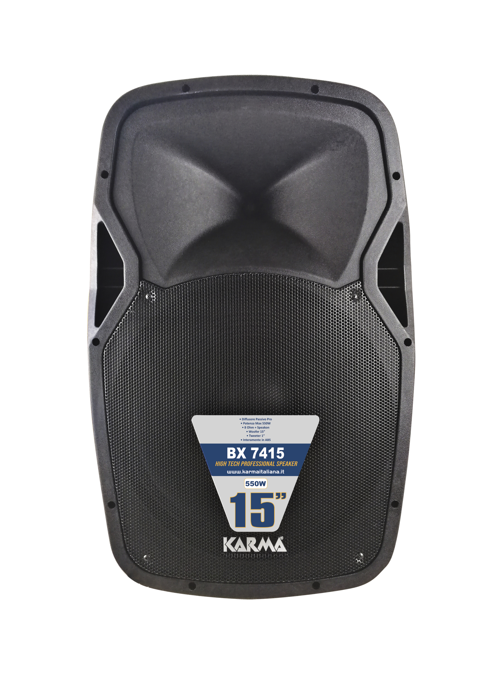 Box passivo in ABS 550W - Karma BX 7415