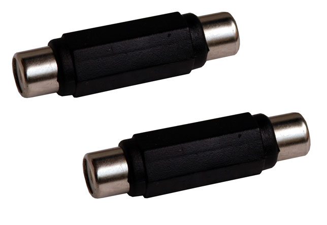 Coppia adattatori audio RCA f/ RCA m - Karma CA 8258