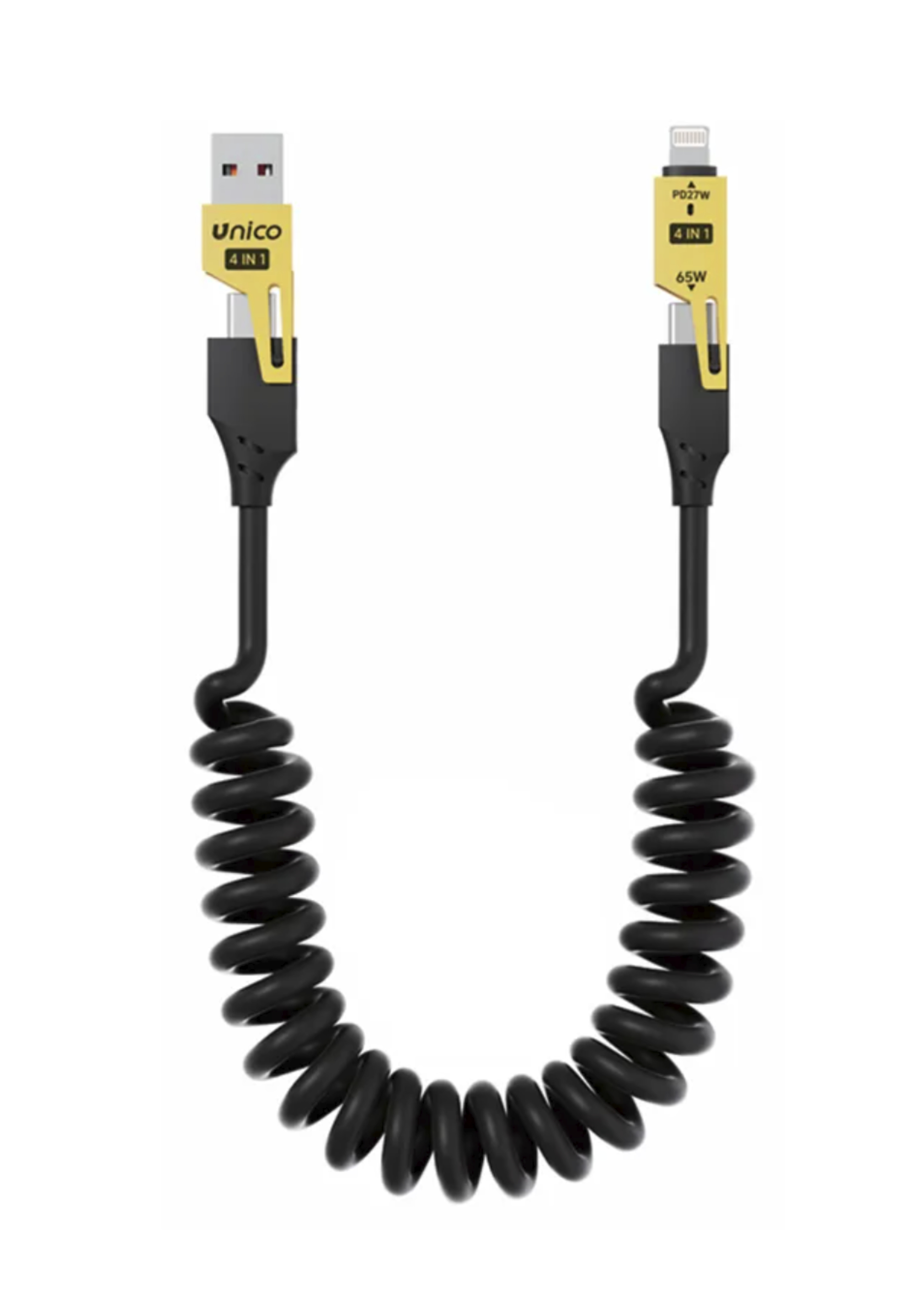 Cavo USB spiralato 1,5m - Unico CB 2698
