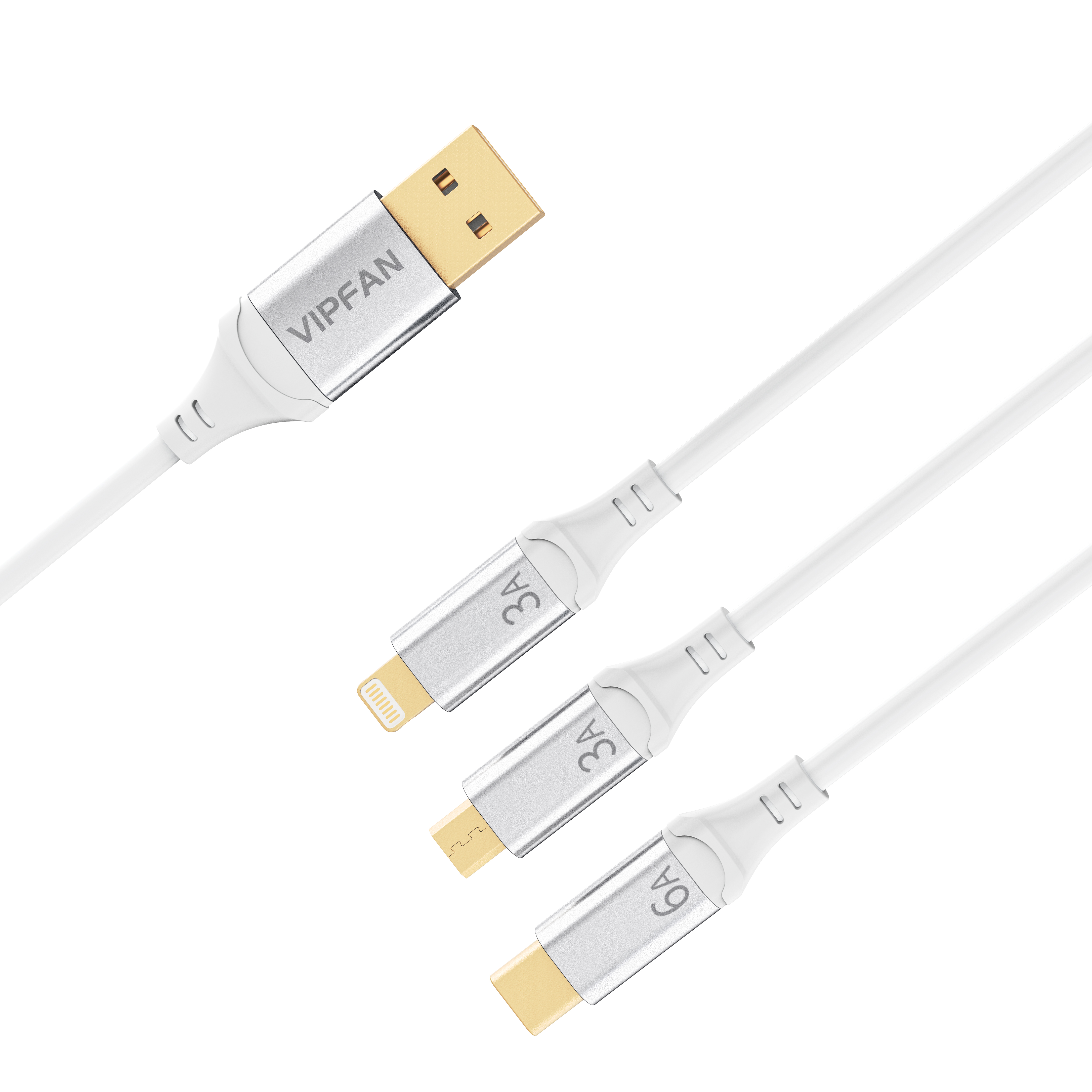 Cavo con triplo connettore - Vipfan CB X15