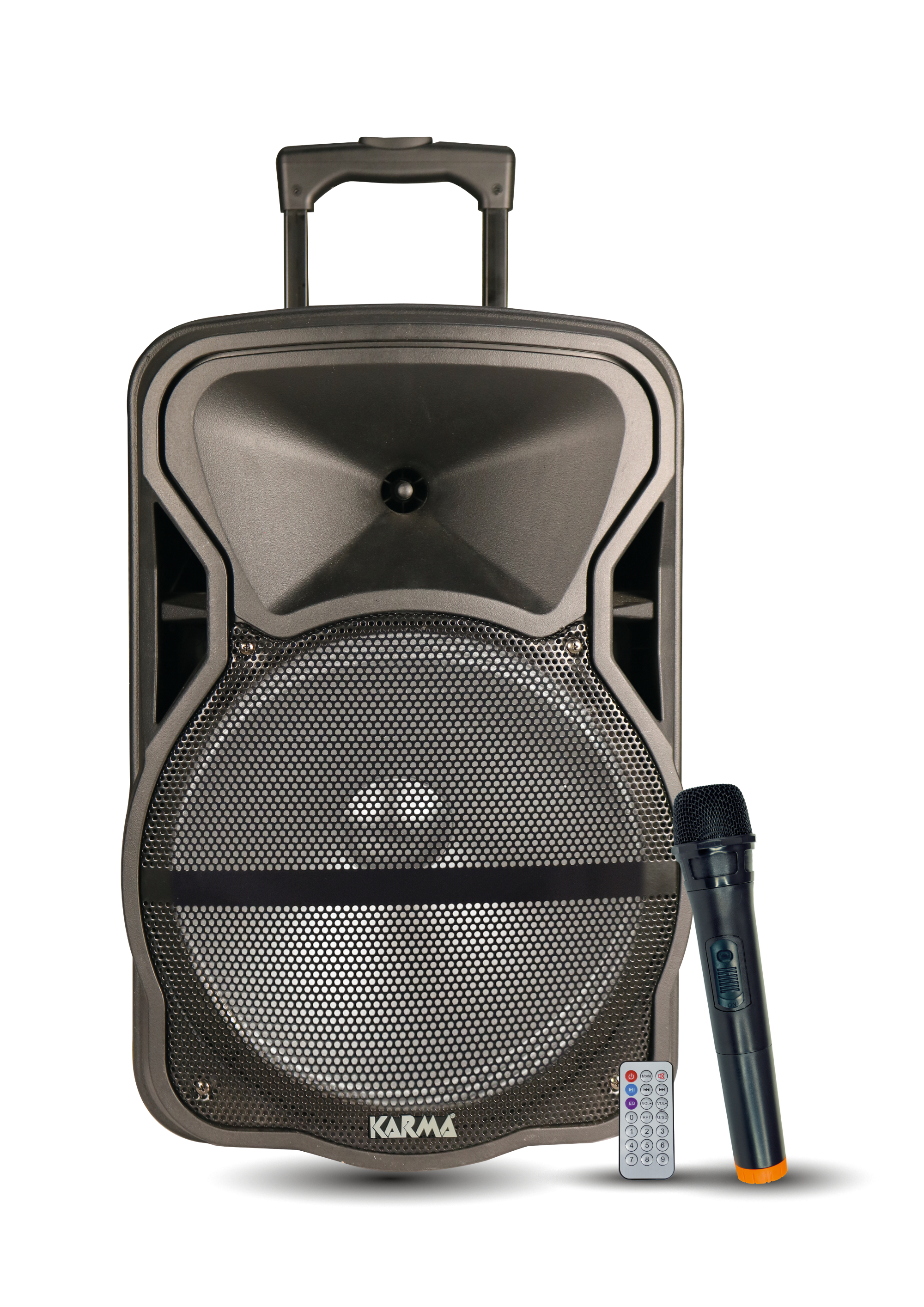 Diffusore amplificato con radiomicrofono 600W PMPO - Karma DEEP 12