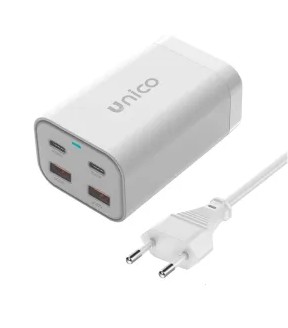 Caricatore 4 porte - 65W - Unico HC 2231