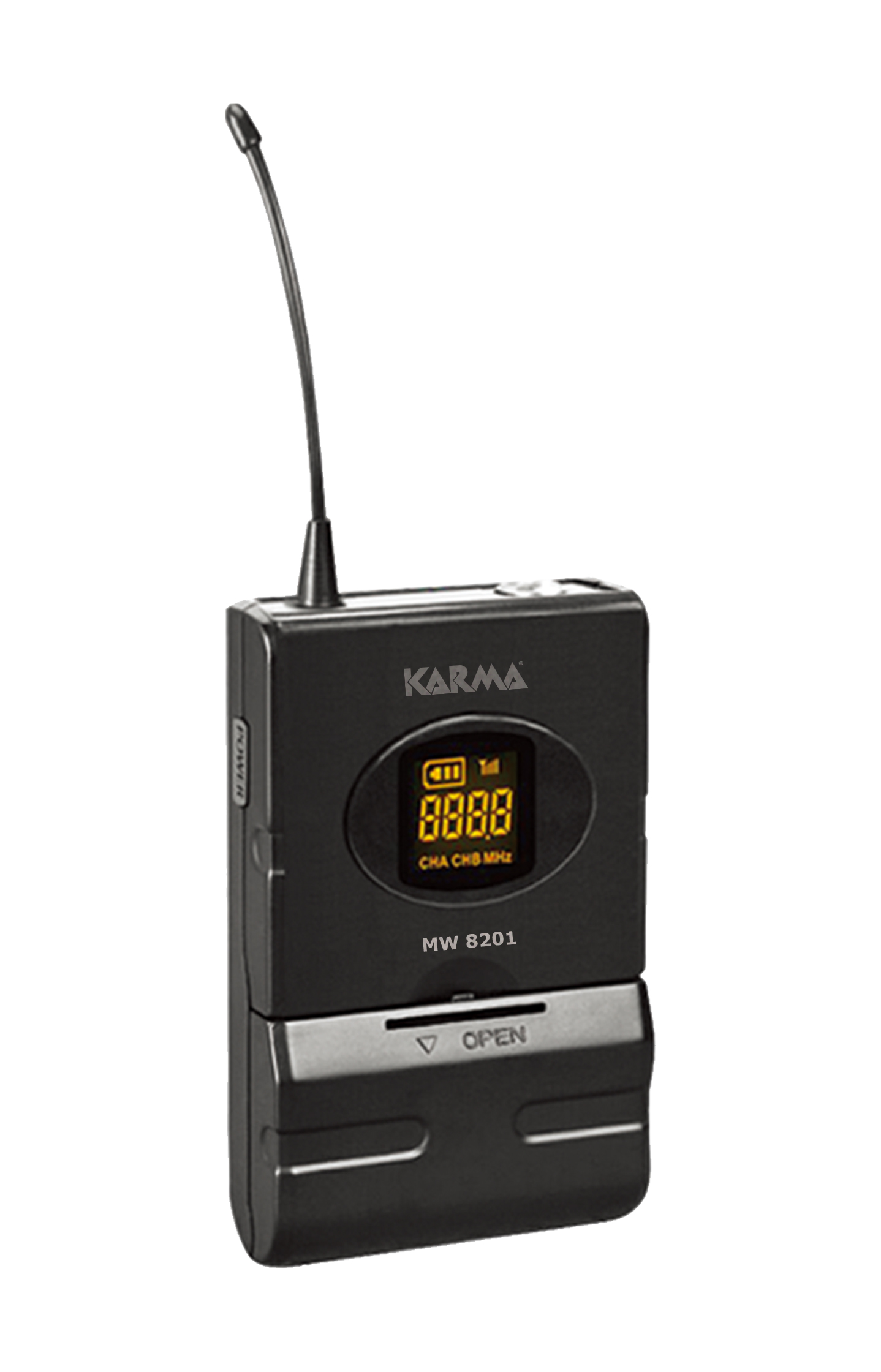 Trasmettitore bodypack per serie SET 8200 - Karma MW 8201B