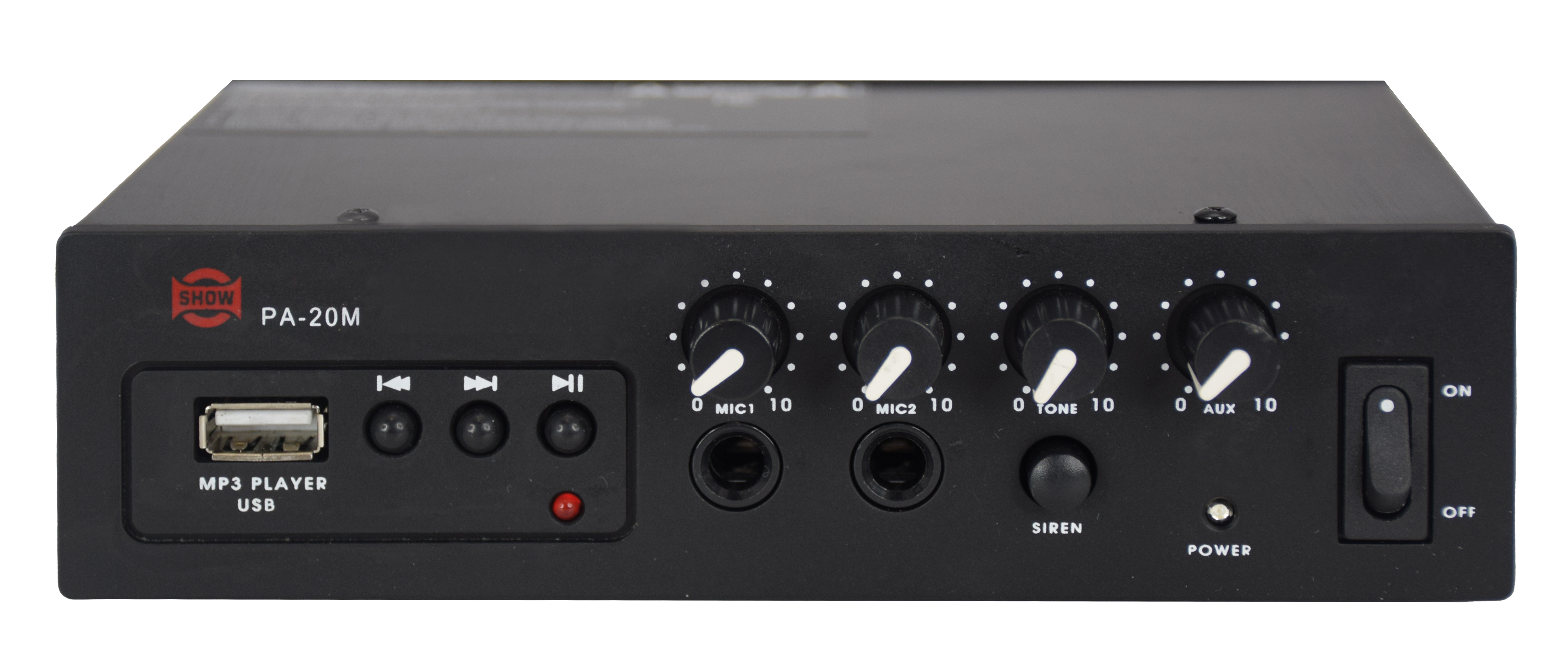 Amplificatore 12V- 20W con MP3 - Glemm PA 20M