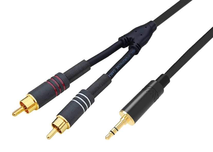 Cavo 3,5mm ST / 2x RCA M 3m - Ridem RDM C53