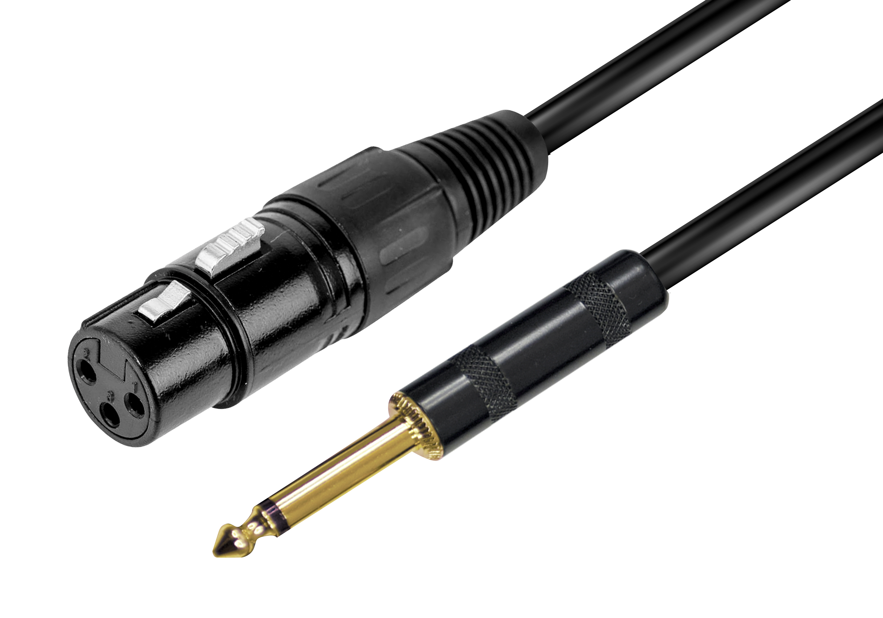 Cavo XLR F / Jack 6,3mm mono - 6m - Ridem RDM C76