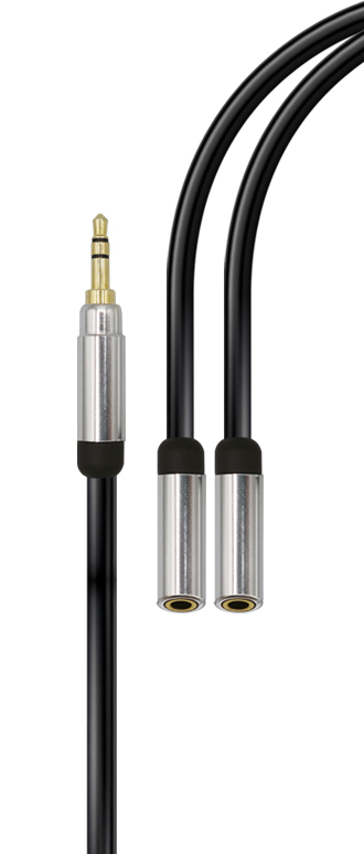 Sdoppiatore 3,5mm - 15 cm - Ridem RDM CL270-15