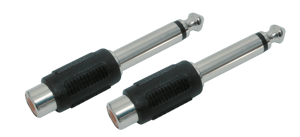 Adattatori RCA / Jack 6,3mm mono - Ridem RDM CN4