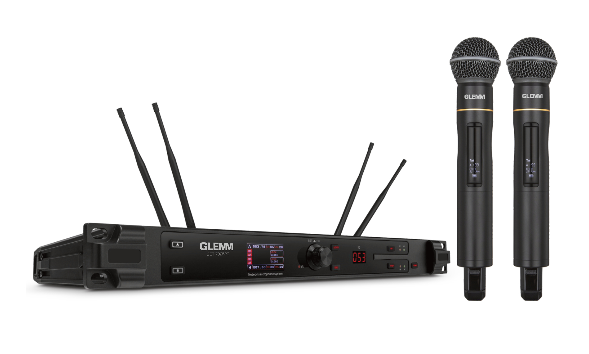 Doppio radiomicrofono - Glemm SET 7925PC