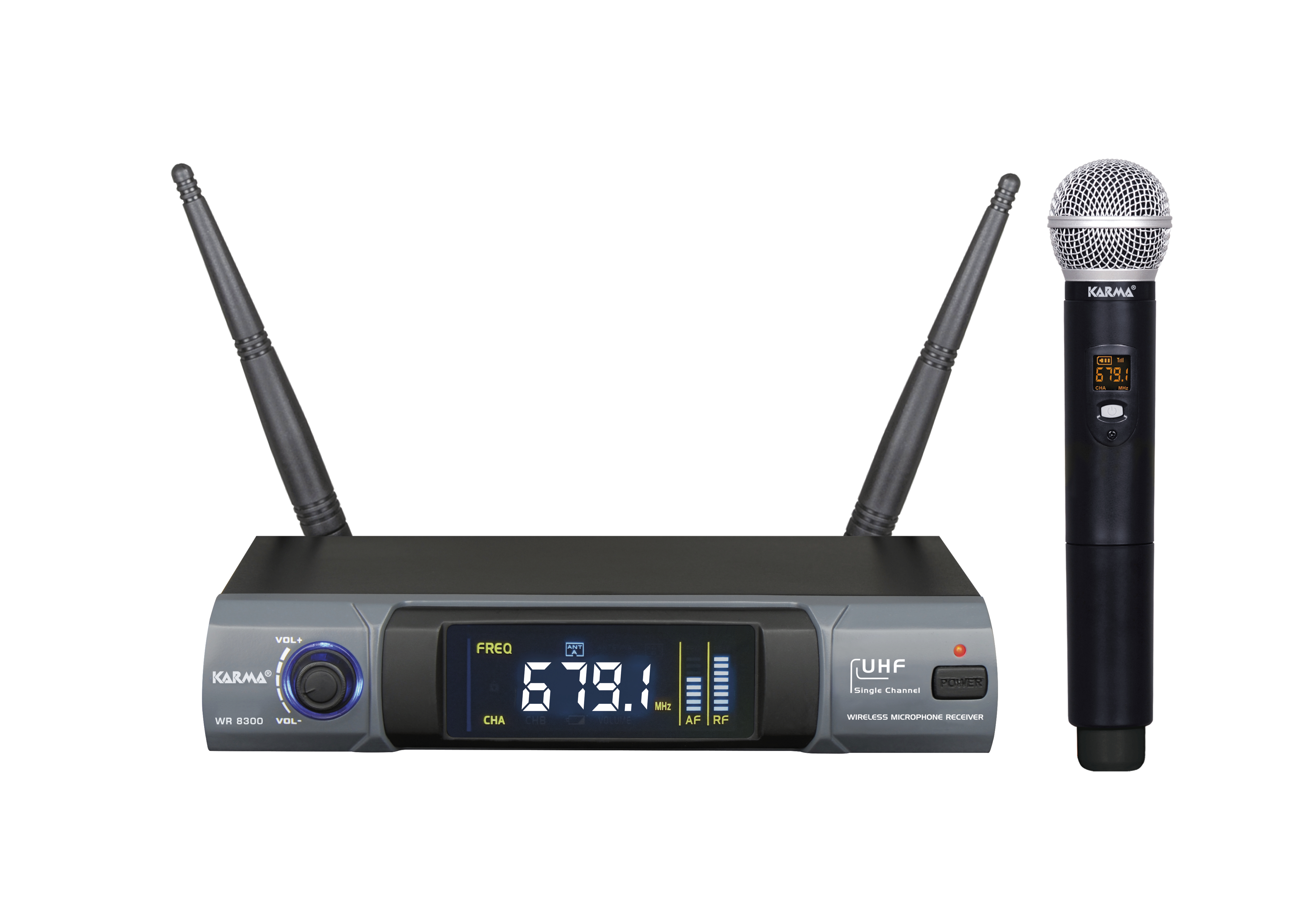 Radiomicrofono palmare UHF - Karma SET 8300