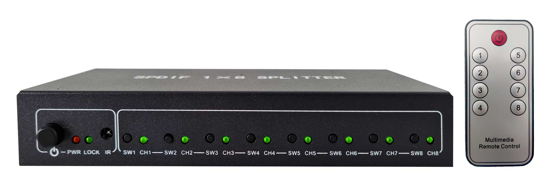 Splitter toslink 8 uscite - Karma SPLO 8